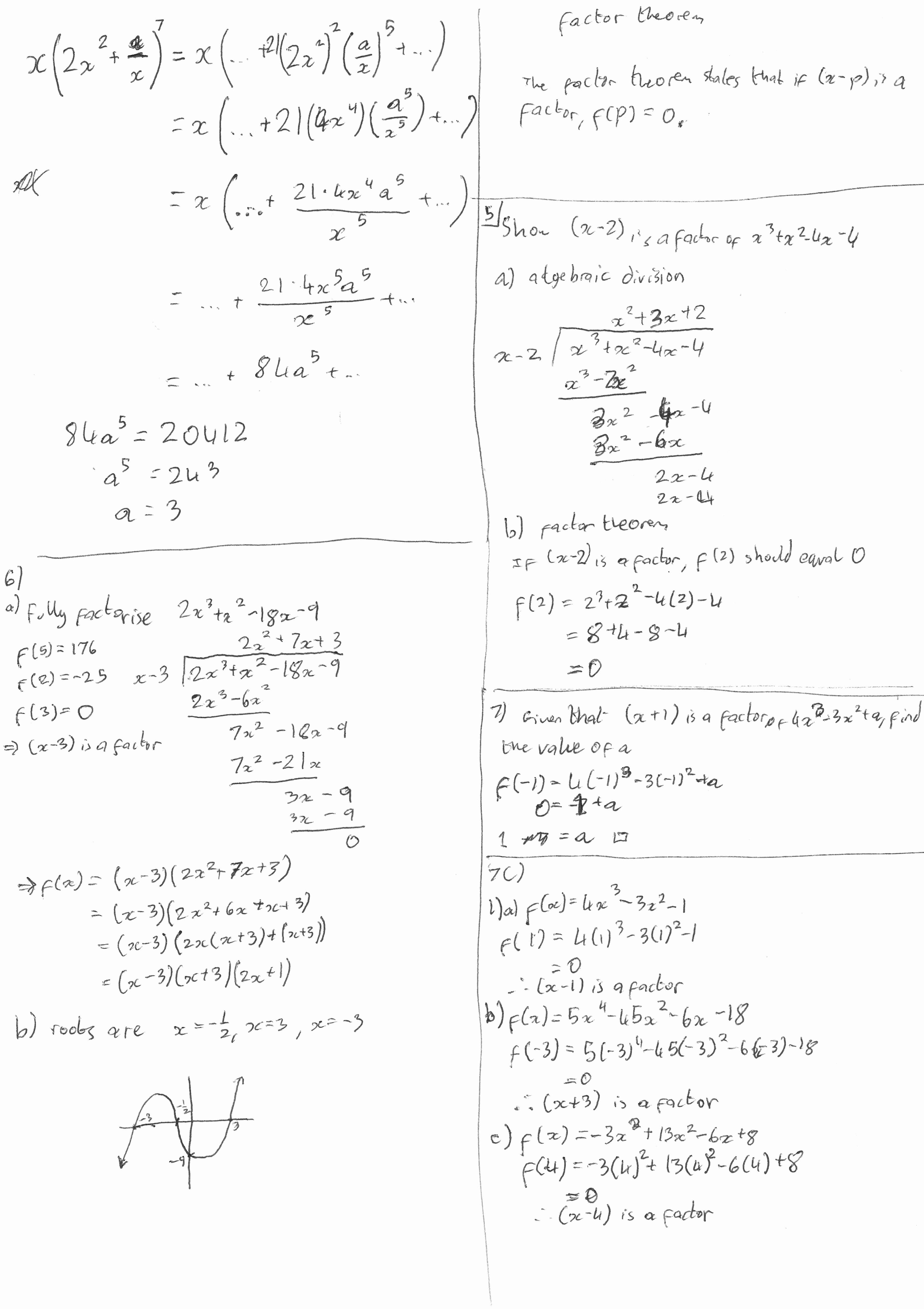 am-factor-theorem